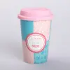 Склянка керамічна 420 (мл) із силіконовою кришкою Blessed to be mom_RX-N240288BM_Milantium_1