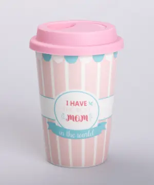 Склянка керамічна 420 (мл) з силіконовою кришкою I have the best mom_RX-N240288HM_Milantium_1