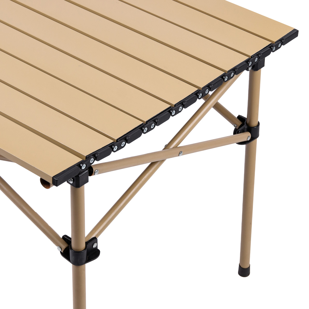 Стіл для пікніка складаний 50 x 53 x 50 см бежевий HPS5_HPS5_Milantium_5