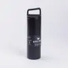 Термос металевий 500 мл з нержавіючої сталі Bottle Sport з ручкою чорний_HPGM5009B_Milantium_1