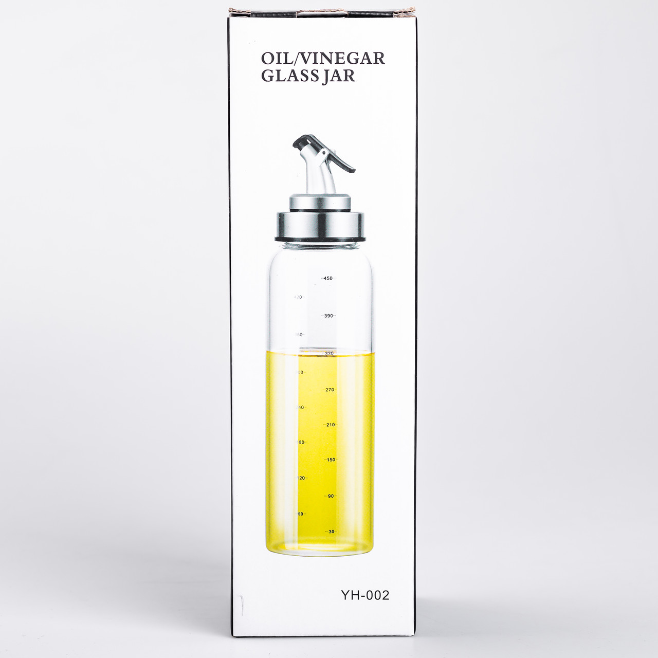Пляшка для олії та оцту з дозатором 350 мл скляна_HP-1348_Milantium_5