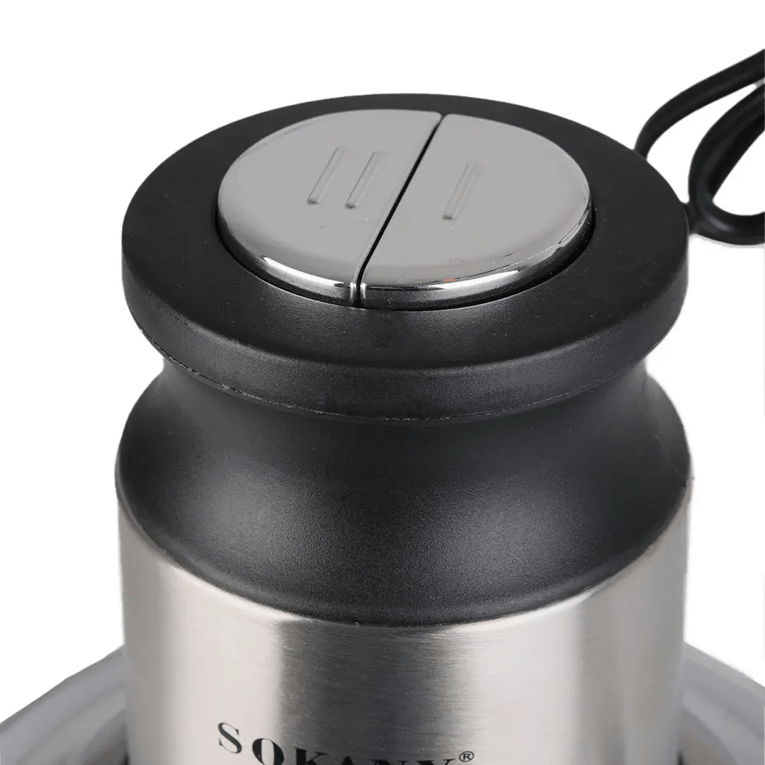 Чопер подрібнювач з чашею 3 літри 4 леза нержавіюча сталь овочерізка Sokany SK-7027_SK-7027_Milantium_3