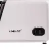 Електрична м&apos;ясорубка для фаршу Sokany електром&apos;ясорубка для дому потужна 2500 Вт з насадками Біла_SK-312_Milantium_4