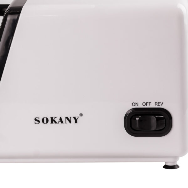 Електрична м&apos;ясорубка для фаршу Sokany електром&apos;ясорубка для дому потужна 2500 Вт з насадками Біла_SK-312_Milantium_4