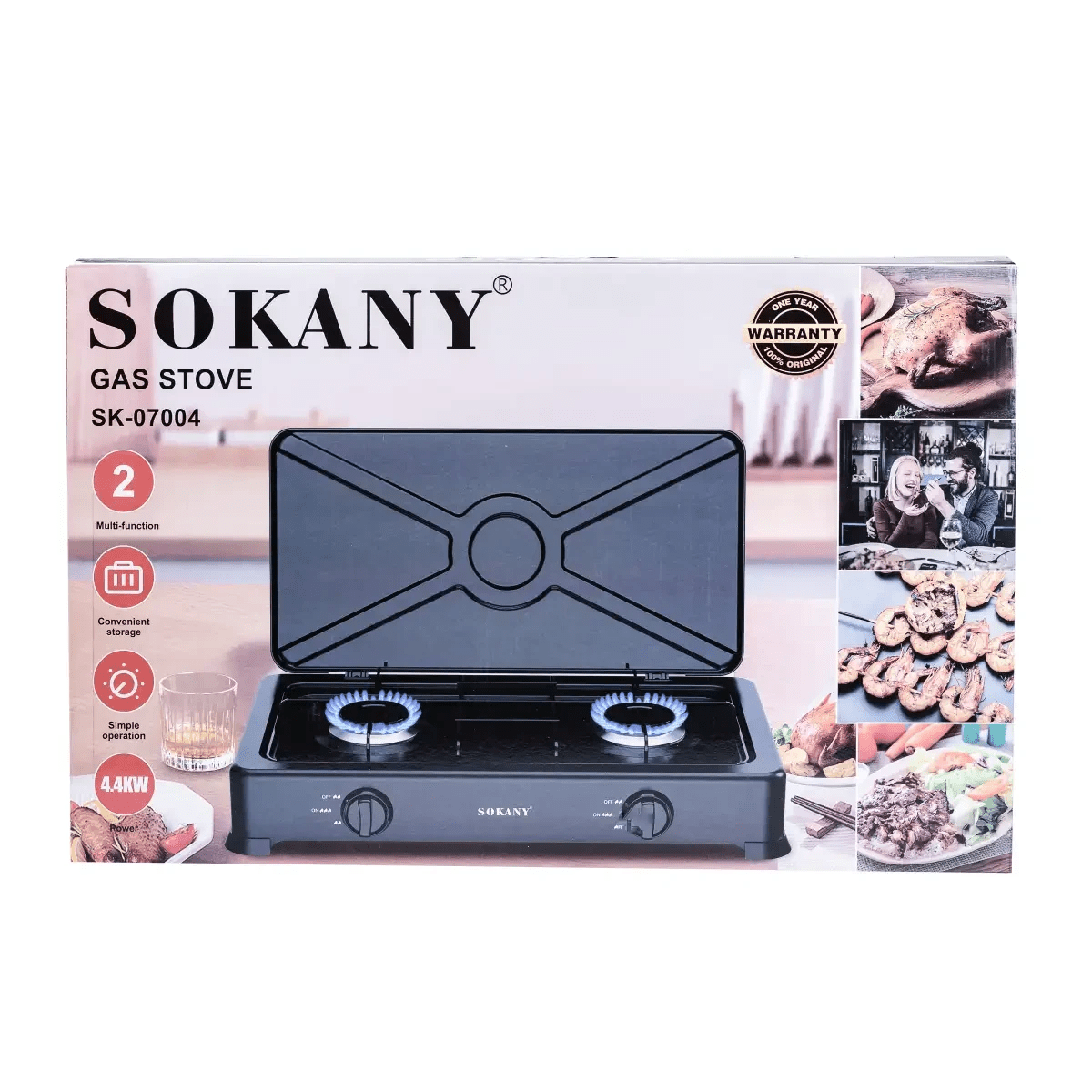 Столик газовой плиты на 2 Сообщите мини -газовый пап-07004_Sk-07004_Милантиум_6