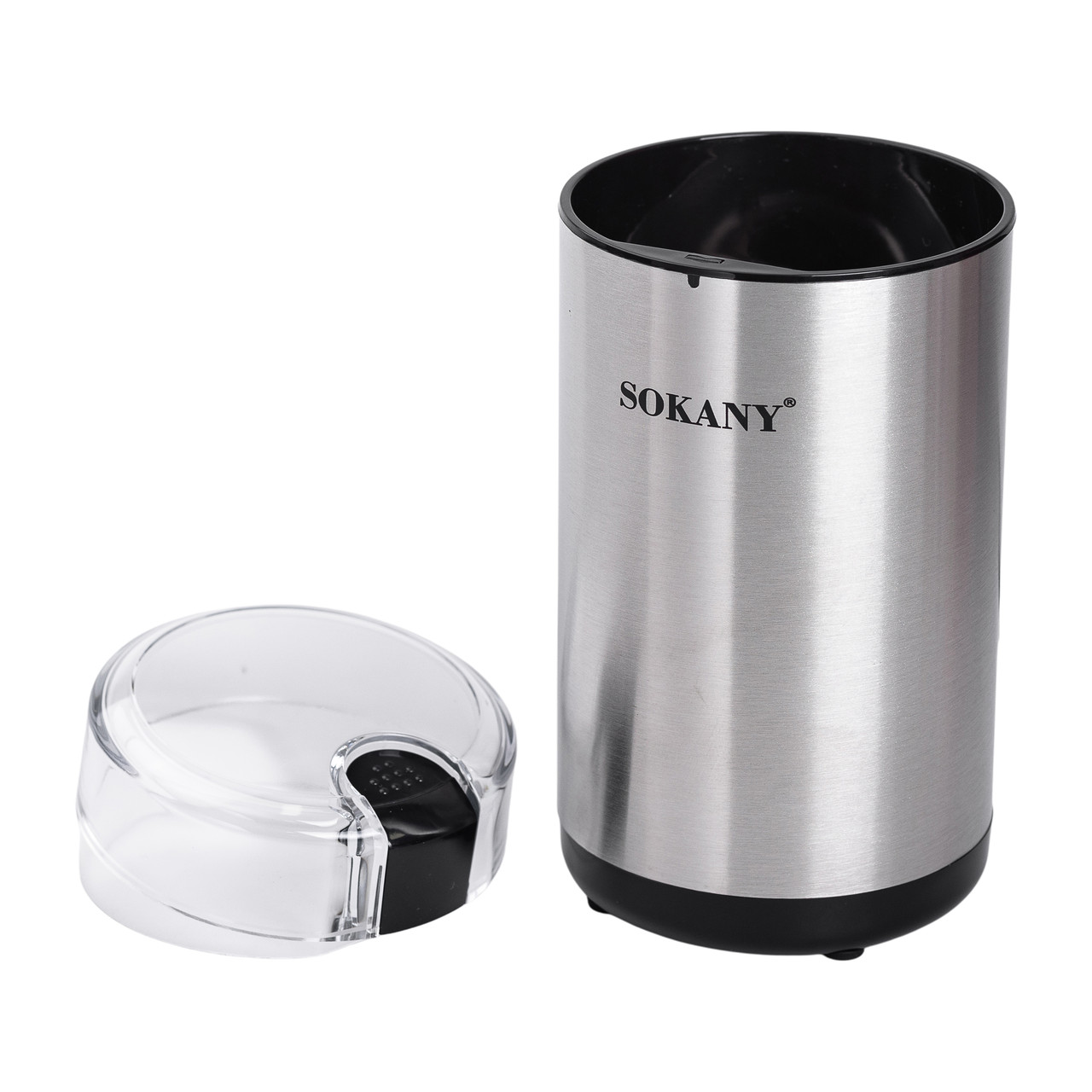 Кавомолка електрична 150 Вт 50 г подрібнювач мультимолка для дрібного помолу Sokany SK-04014_Sk-04014_Милантиум_4