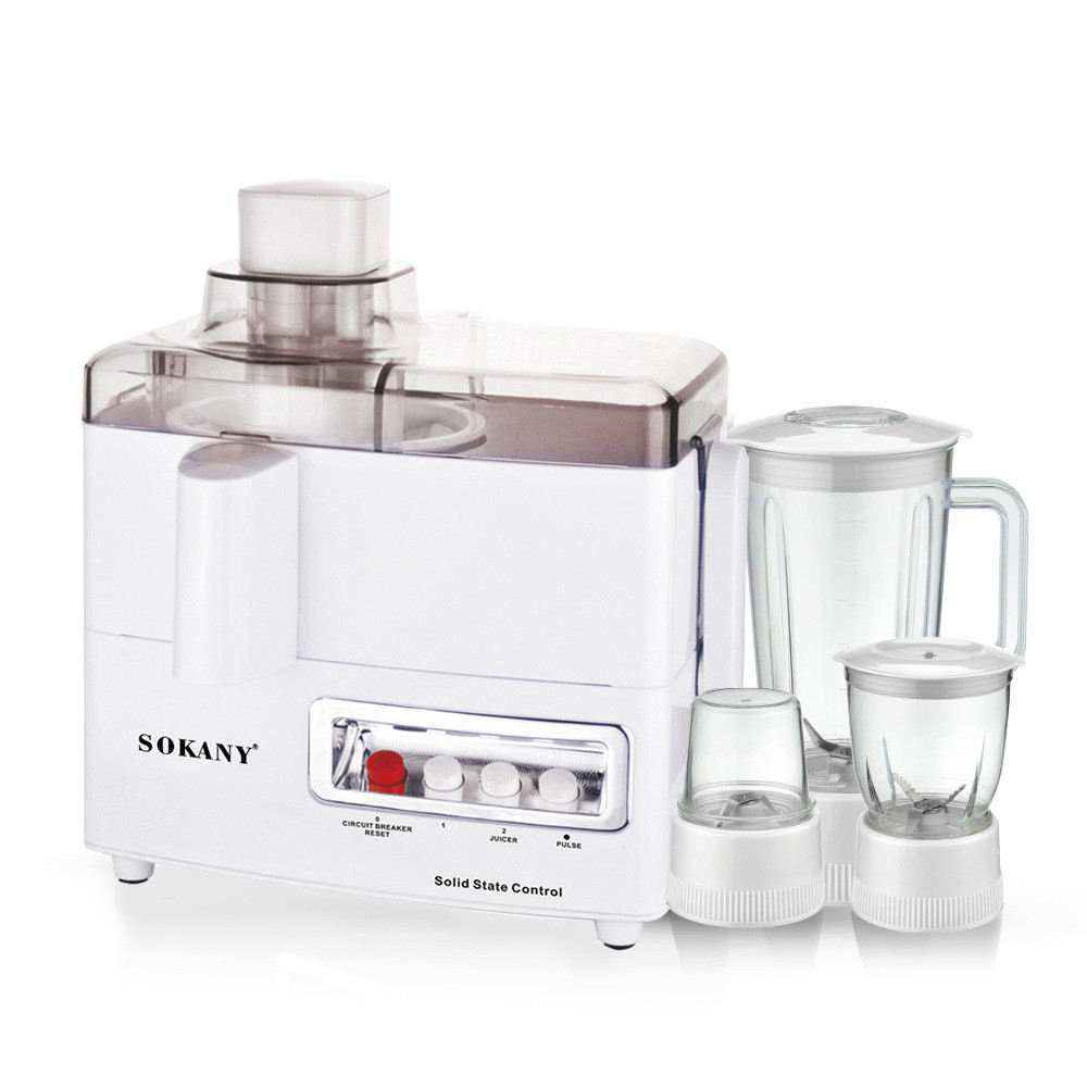 Кухонний комбайн із соковижималкою та кавомолкою 4 в 1 блендер 800 VT Sokany SK-03029_Sk-03029_Милантиум_2