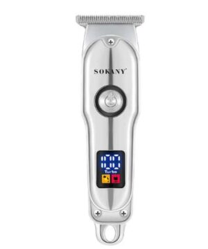Аккумуляторная батарея для волос 5 Вт 1200 MAH Professional 3 насадки Срібляста Sokany SK-LF-9988G_SK-LF-9988G_Milantium_1
