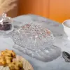 Маслянка скляна для вершкового масла з кришкою 16.5х10.5х8 см підставка для вершкового масла HP-YH-45_HP-YH-45_Milantium_5