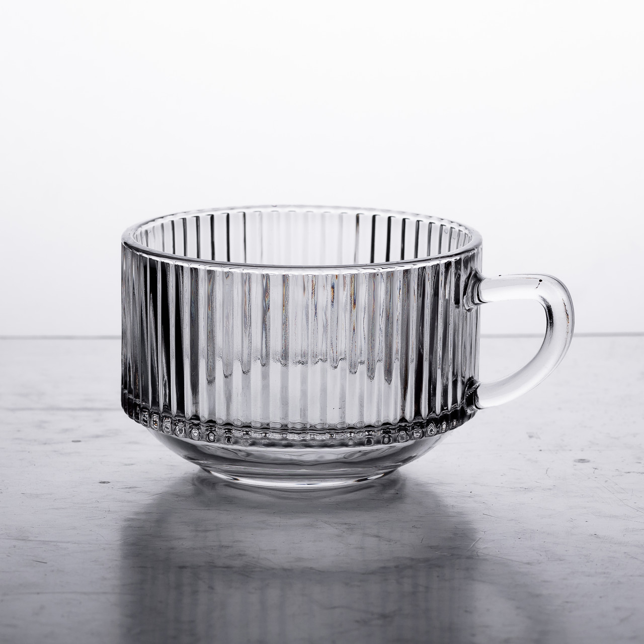 Набір чашок прозорих скляних 450 мл для гарячих напоїв 2 шт_HP-YH-60_Milantium_3