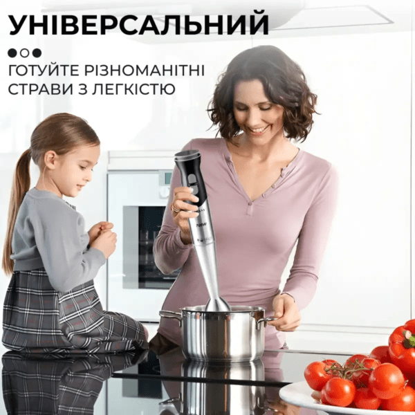 Ручний блендер занурювальний ручний 700 Вт електричний портативний для смузі Sokany_HB-748_Milantium_7
