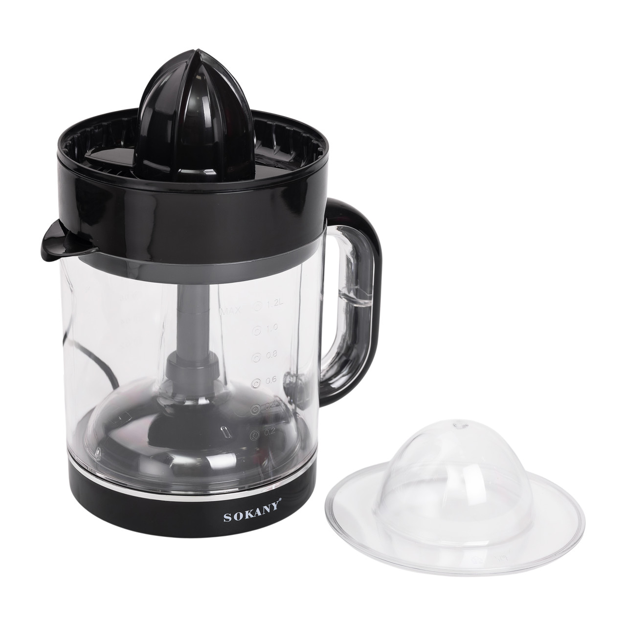 Соковижималка для цитрусових електрична 30 Вт 1.2 л прес для апельсинів Sokany SK-CZ-626_SK-CZ-626_Milantium_6