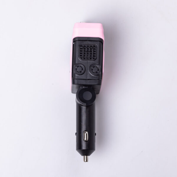 Автомобільний зарядний пристрій MECHA з висувними кабелями та портами USB/Type-C Рожевий HP-A1P_HP-A1P_Milantium_6