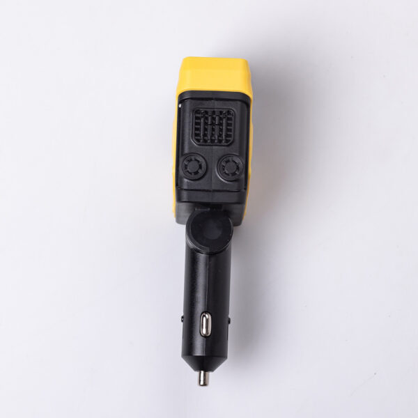 Автомобільний зарядний пристрій MECHA з висувними кабелями та портами USB/Type-C Жовтий HP-A1Y_HP-A1Y_Milantium_7