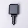 Автомобільний зарядний пристрій з висувними кабелями та портами USB-A/USB-C HP-C1_HP-C1_Milantium_2