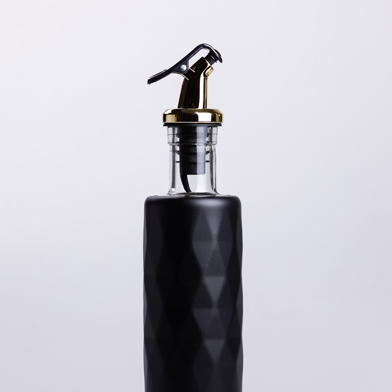 Пляшка для олії з дозатором 300 мл скляна пляшка для оливкової та соняшникової олії_HP-1362_Milantium_2