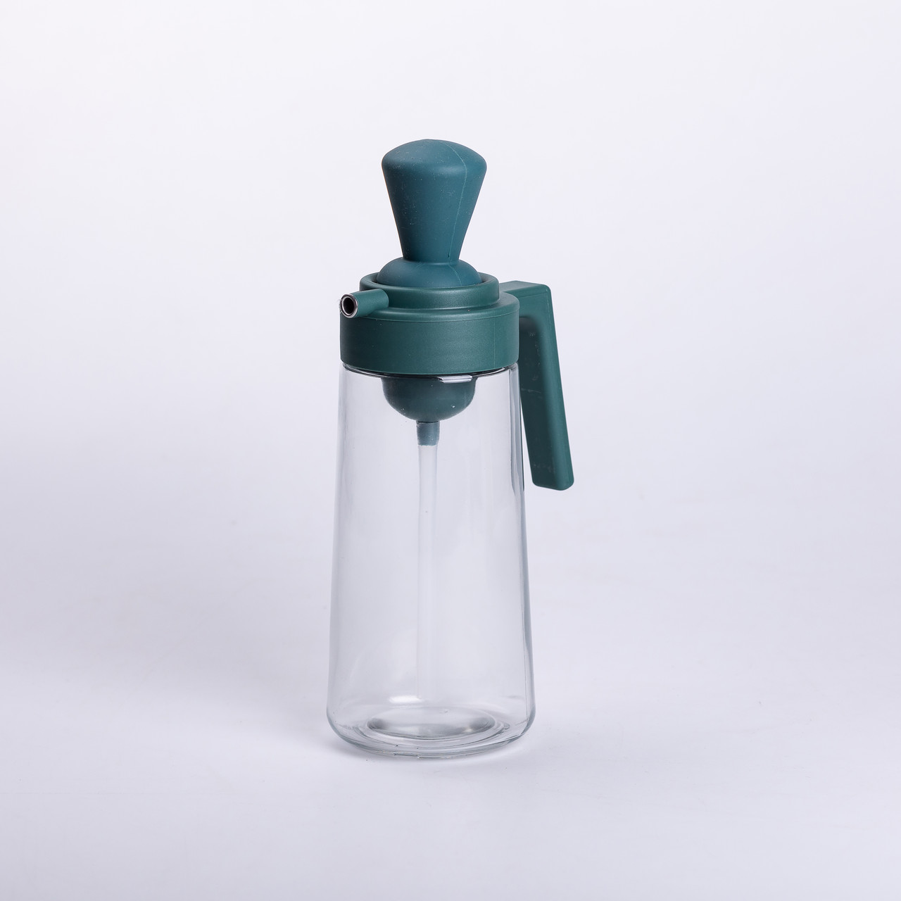 Пляшка для олії з дозатором 550 мл скляна пляшка для оливкової та соняшникової олії_HP-1351_Milantium_2