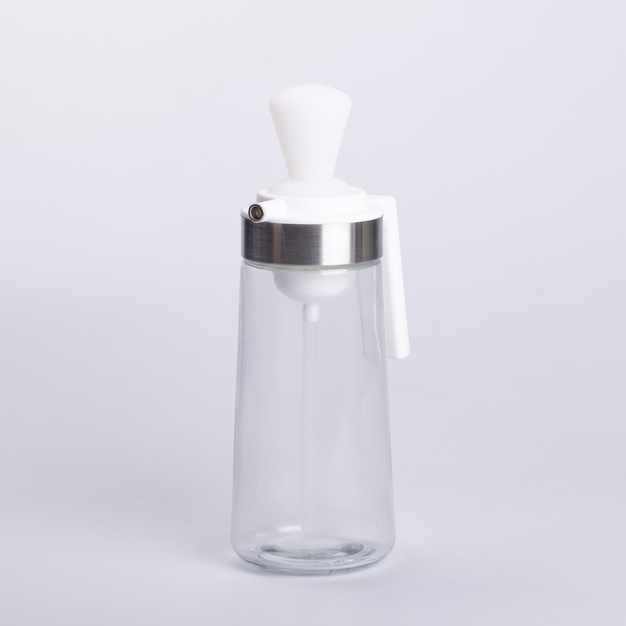 Пляшка для олії з дозатором 550 мл скляна пляшка для оливкової та соняшникової олії_HP-1349_Milantium_3