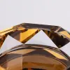 Декоративна попільничка для сигарет 14.5×4 см скляна попільничка настільна Золотиста HP-4-130_HP-4-130_Milantium_3