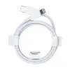 Кабель для зарядки USB-C/lightning 1 м білий UR517_UR517_Milantium_1