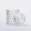 Цукерниця з кришкою Ø7.5 см ваза цукорниця кругла скляна_HP-4-103_Milantium_3