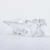 Цукорниця з кришкою 8.5×8.5×8.5 см ваза цукорниця квадратна скляна_HP-4-116_Milantium_3