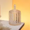Цукерниця стеклянная з кришкою Ø7.5 см ваза цукорниця кругла HP-4-105_HP-4-105_Milantium_4