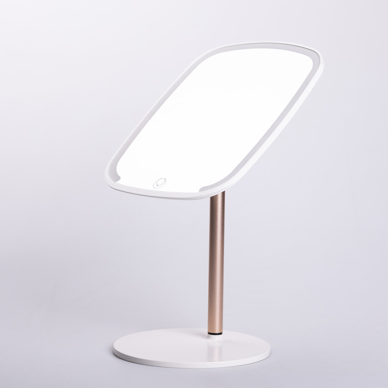 Настільне дзеркало з підсвічуванням 23х18 см для макіяжу на ніжці Біле HP-10-6AW_HP-10-6AW_Milantium_3