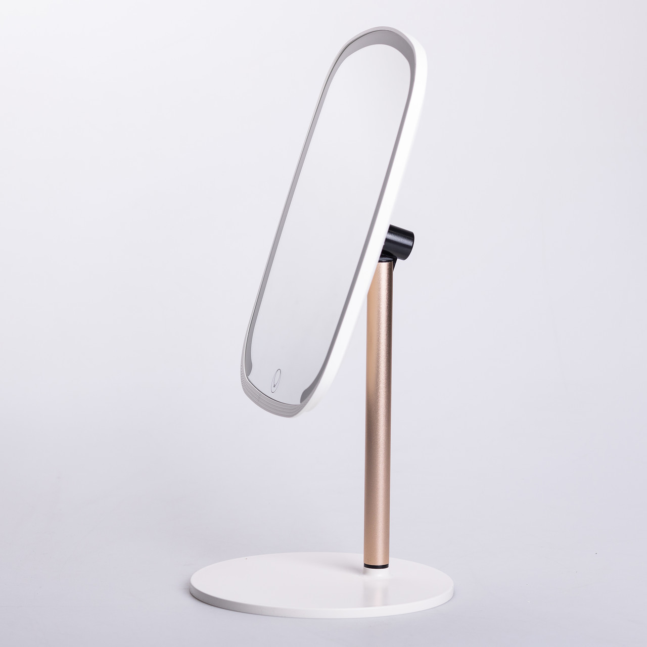 Настільне дзеркало з підсвічуванням 23х18 см для макіяжу на ніжці Біле HP-10-6AW_HP-10-6AW_Milantium_5