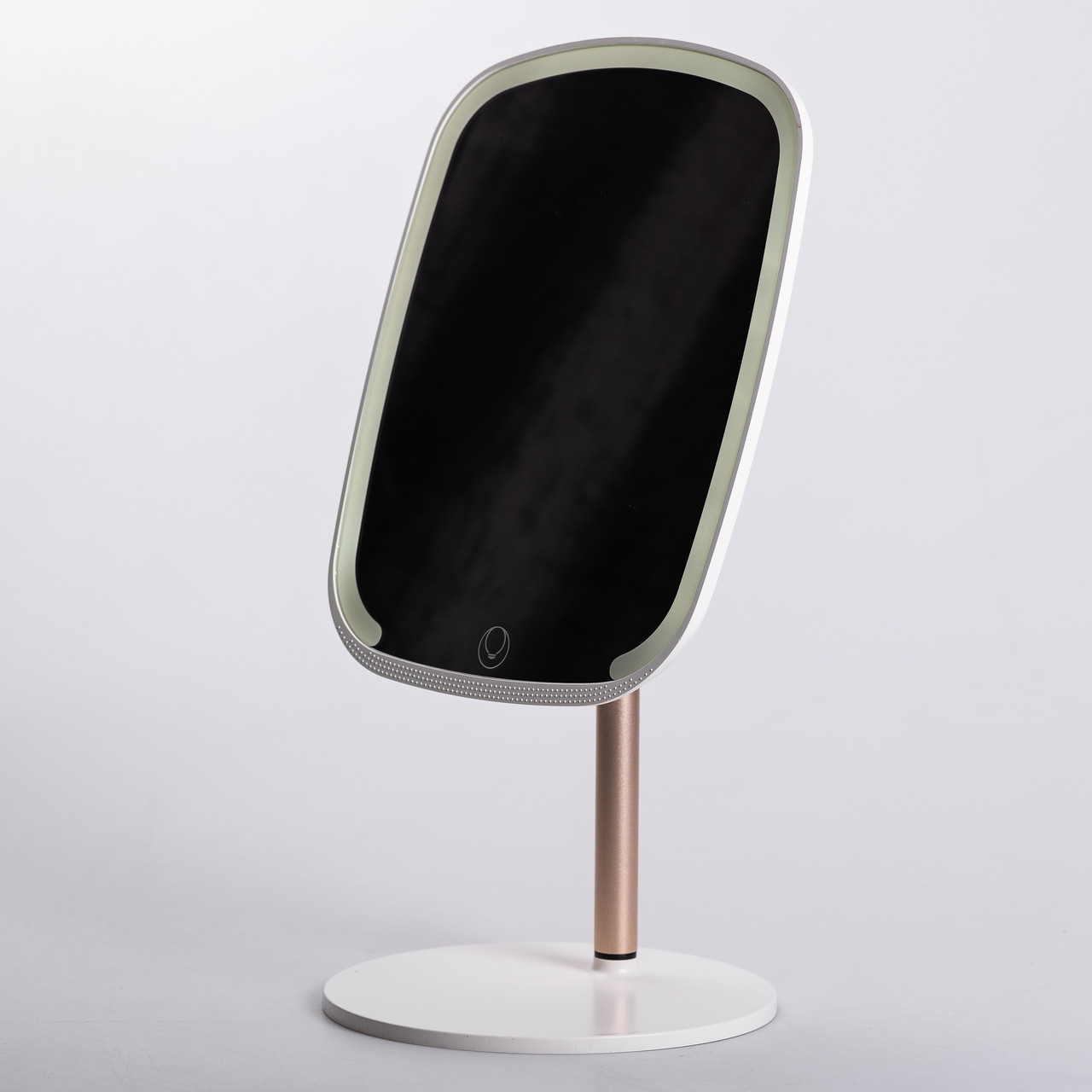 Настільне дзеркало з підсвічуванням 23х18 см для макіяжу на ніжці Біле HP-10-6AW_HP-10-6AW_Milantium_7