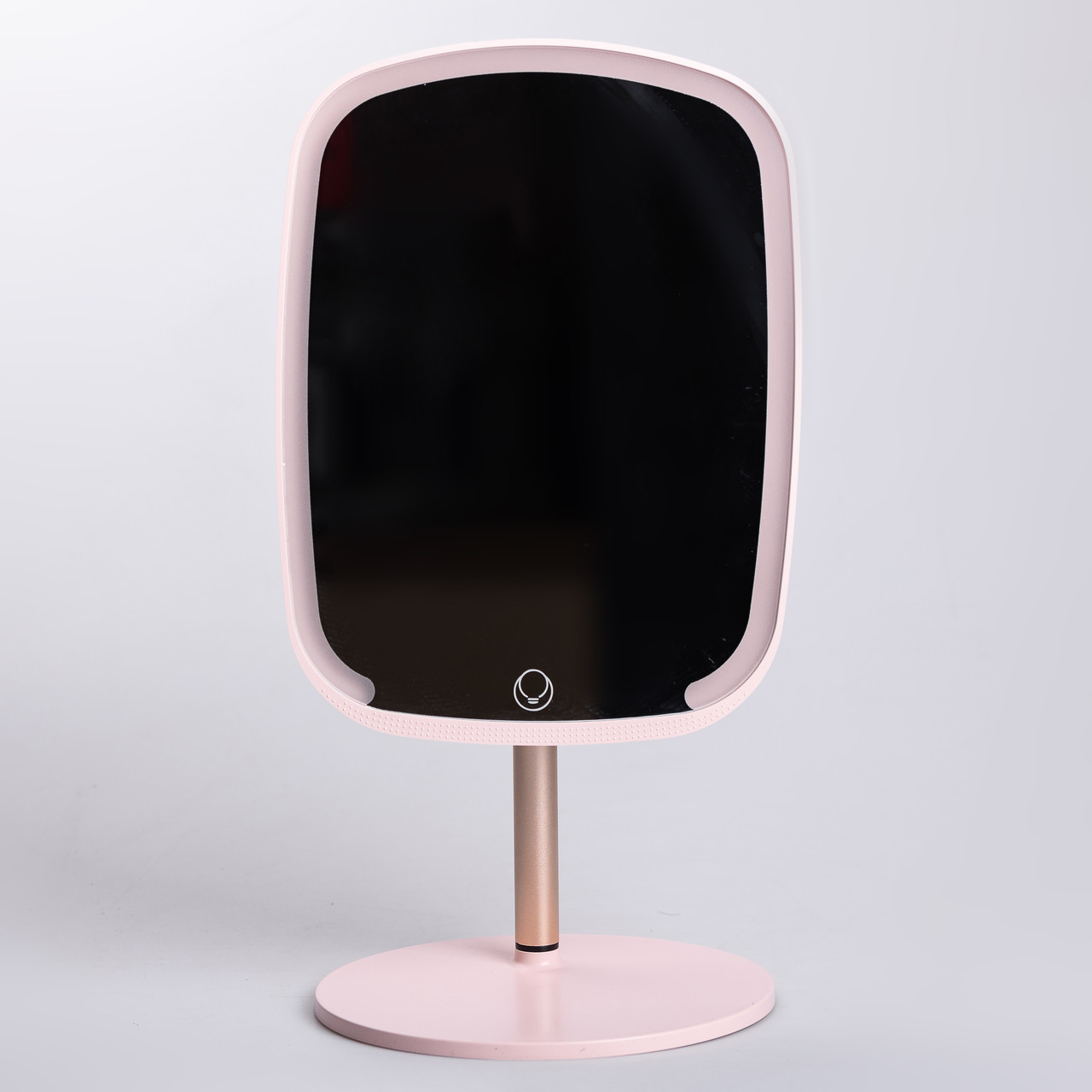 Настільне дзеркало з підсвічуванням 23х18 см для макіяжу на ніжці Рожеве HP-10-6AP_HP-10-6AP_Milantium_3