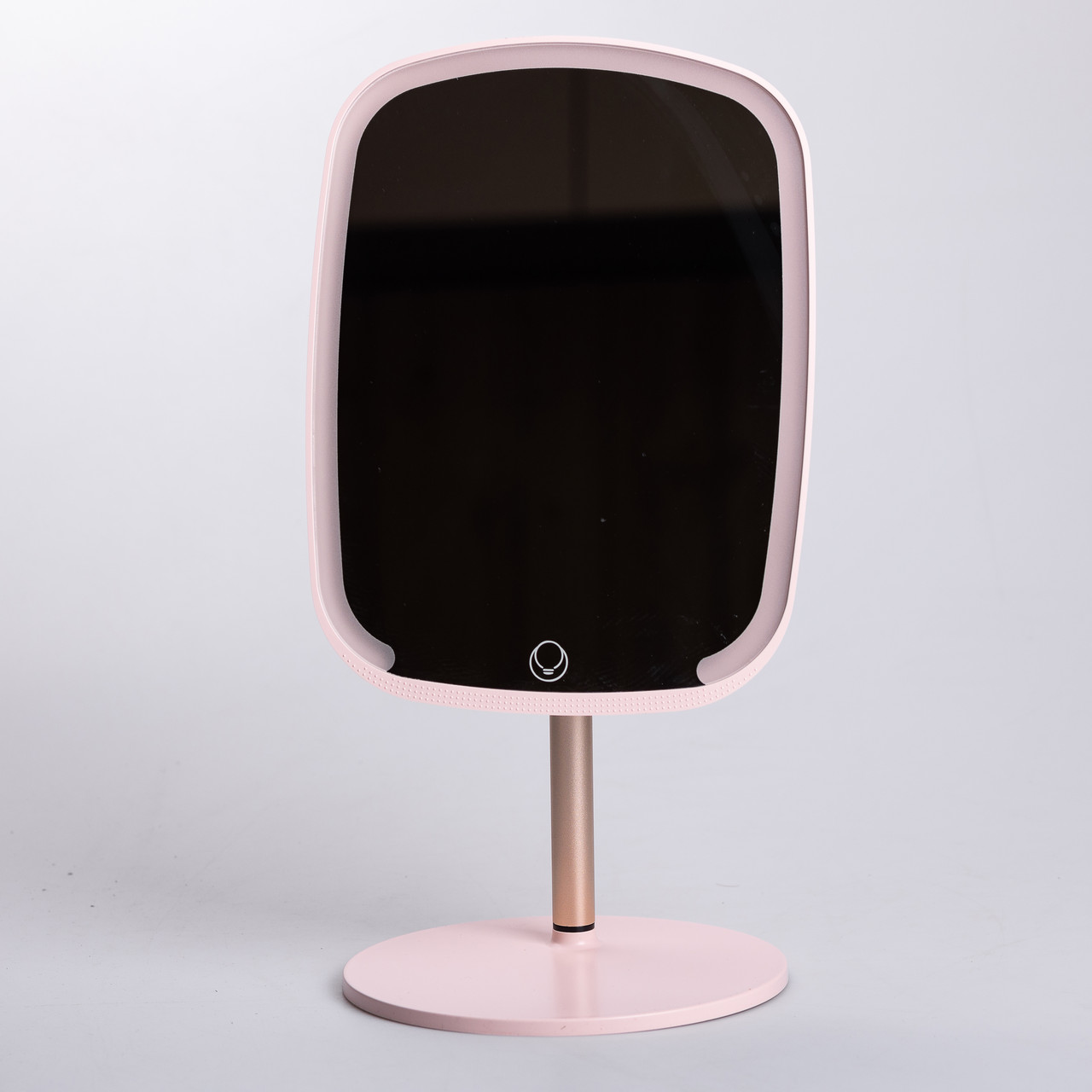 Настільне дзеркало з підсвічуванням 23х18 см для макіяжу на ніжці Рожеве HP-10-6AP_HP-10-6AP_Milantium_7
