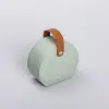 Скринька для прикрас з еко шкіри 10×9×4.5 см ​​органайзер для ювелірних виробів HP-5-31GR_HP-5-31GR_Milantium_3