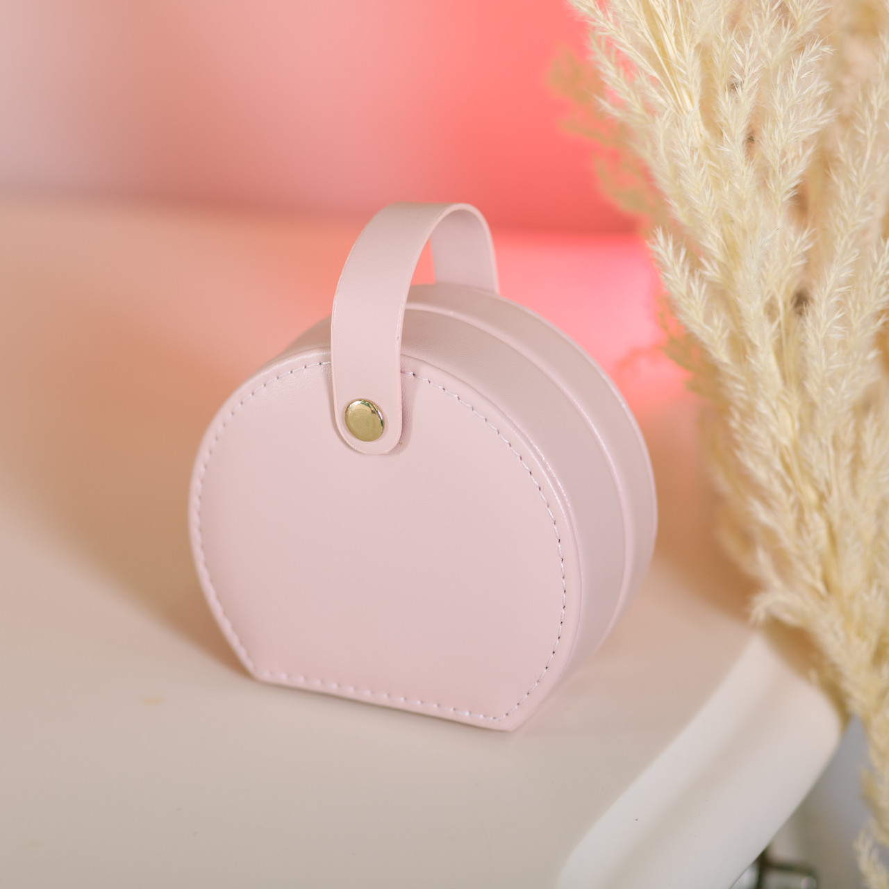 Скринька для прикрас з еко шкіри 10×9×4.5 см органайзер для ювелірних виробів HP-5-31P_HP-5-31P_Milantium_5