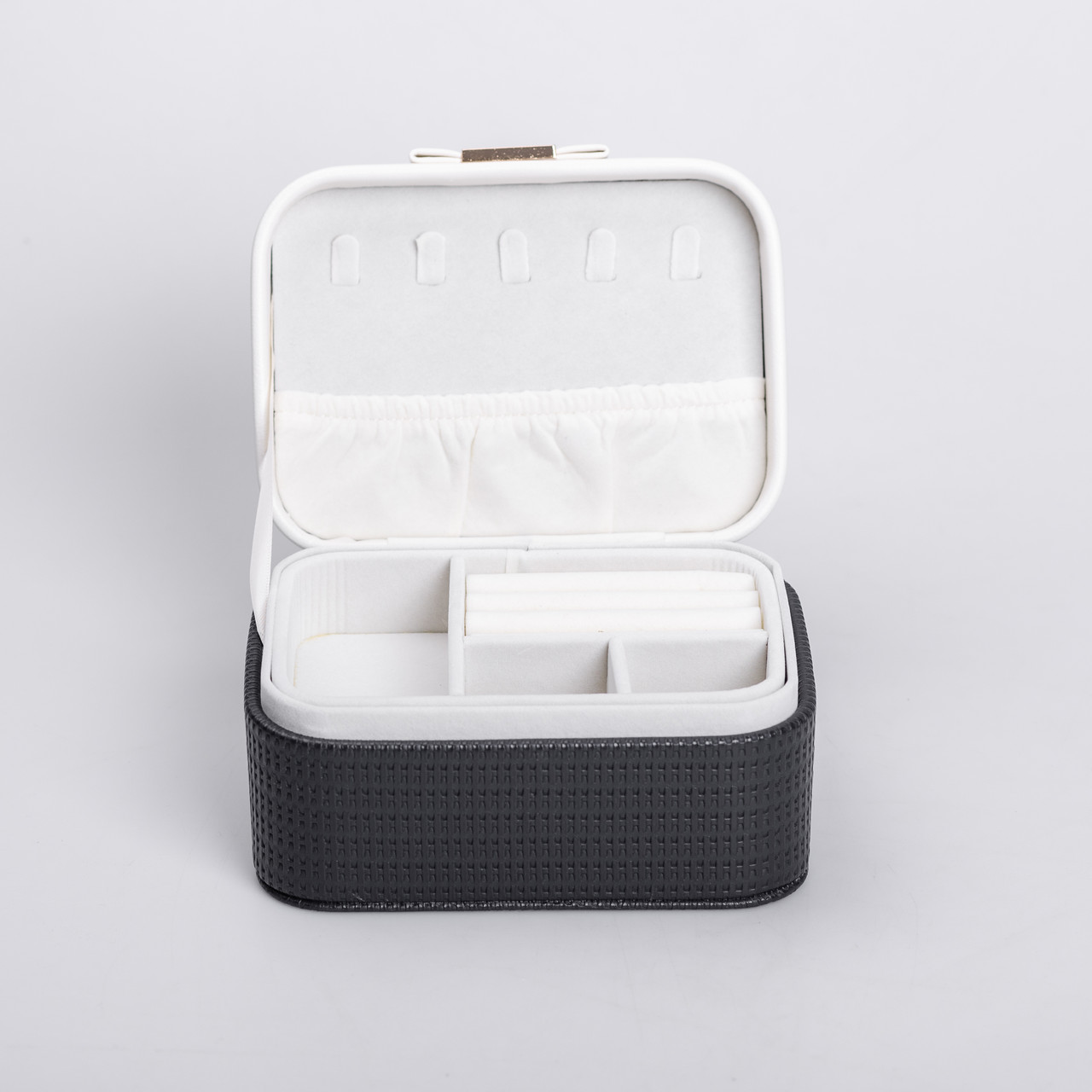 Скринька для прикрас з еко шкіри 15.5×11.5×8.5 ​​органайзер для ювелірних виробів HP-5-37B_HP-5-37B_Milantium_4