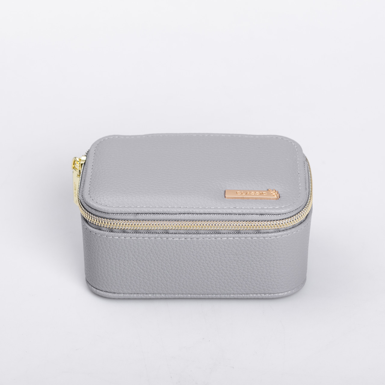 Скринька для прикрас з еко шкіри на блискавці міні органайзер для ювелірних виробів HP-5-26G_HP-5-26G_Milantium_2