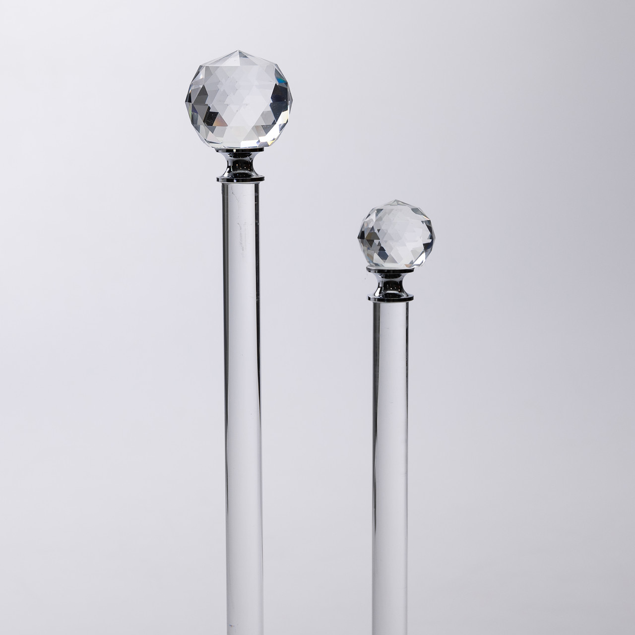 Скляний тримач для паперових рушників на кухню 15×31 см підставка під паперові рушники прозора_HP-4-73_Milantium_4