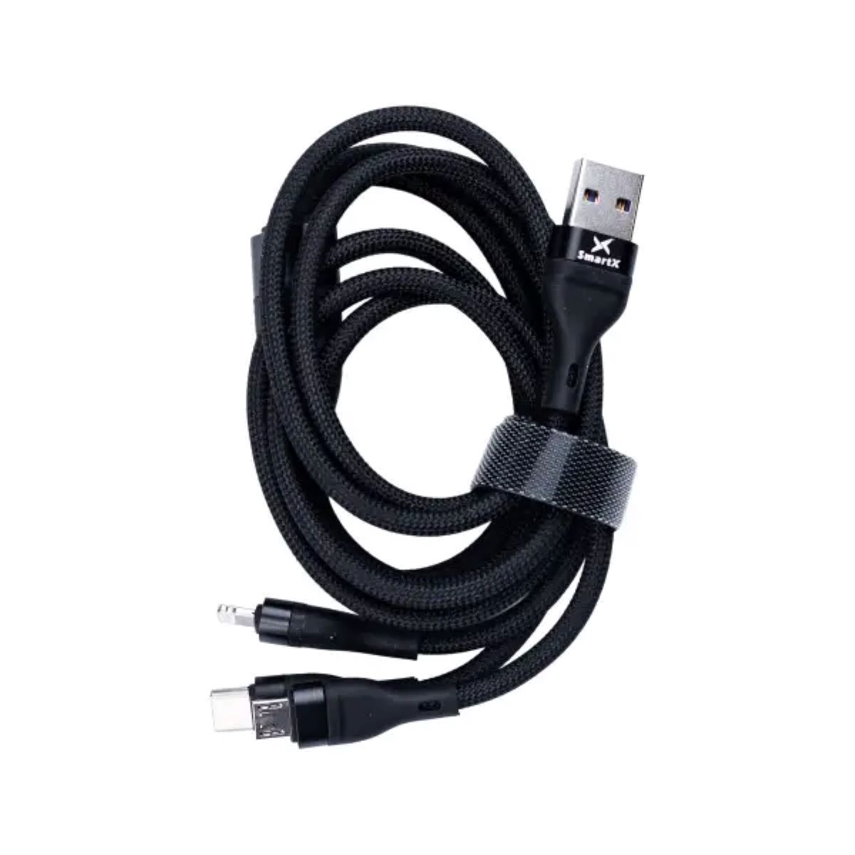 Кабель для зарядки 3-in-1 microUSB/Type-C/Lightning UR521 – купити в Україні недорого