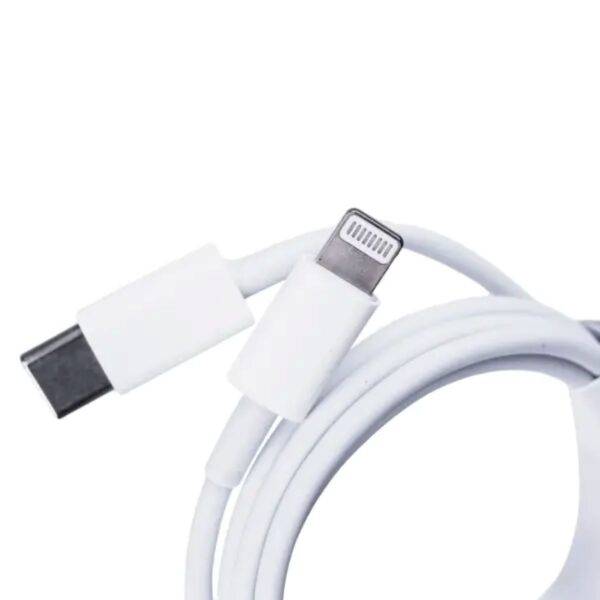 Кабель для зарядки USB-C/lightning 1 м білий_UR517_Milantium_3
