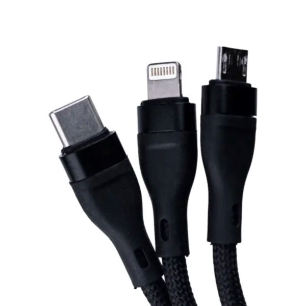 Кабель для зарядки 3-in-1 microUSB/Type-C/Lightning UR521_UR521_Milantium_2