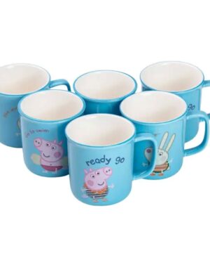 Набір із 6 чашок Peppa Pig