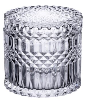 Цукерниця з кришкою я кругла скляна HP-4-100_HP-4-100_Milantium_1