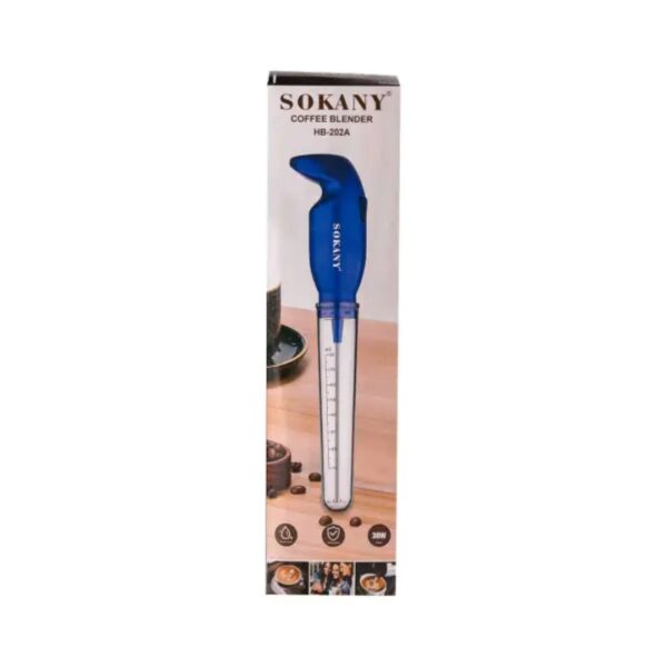 Капучинатор Sokany SK-202A ручний 25W червоний_HB202A_Milantium_3