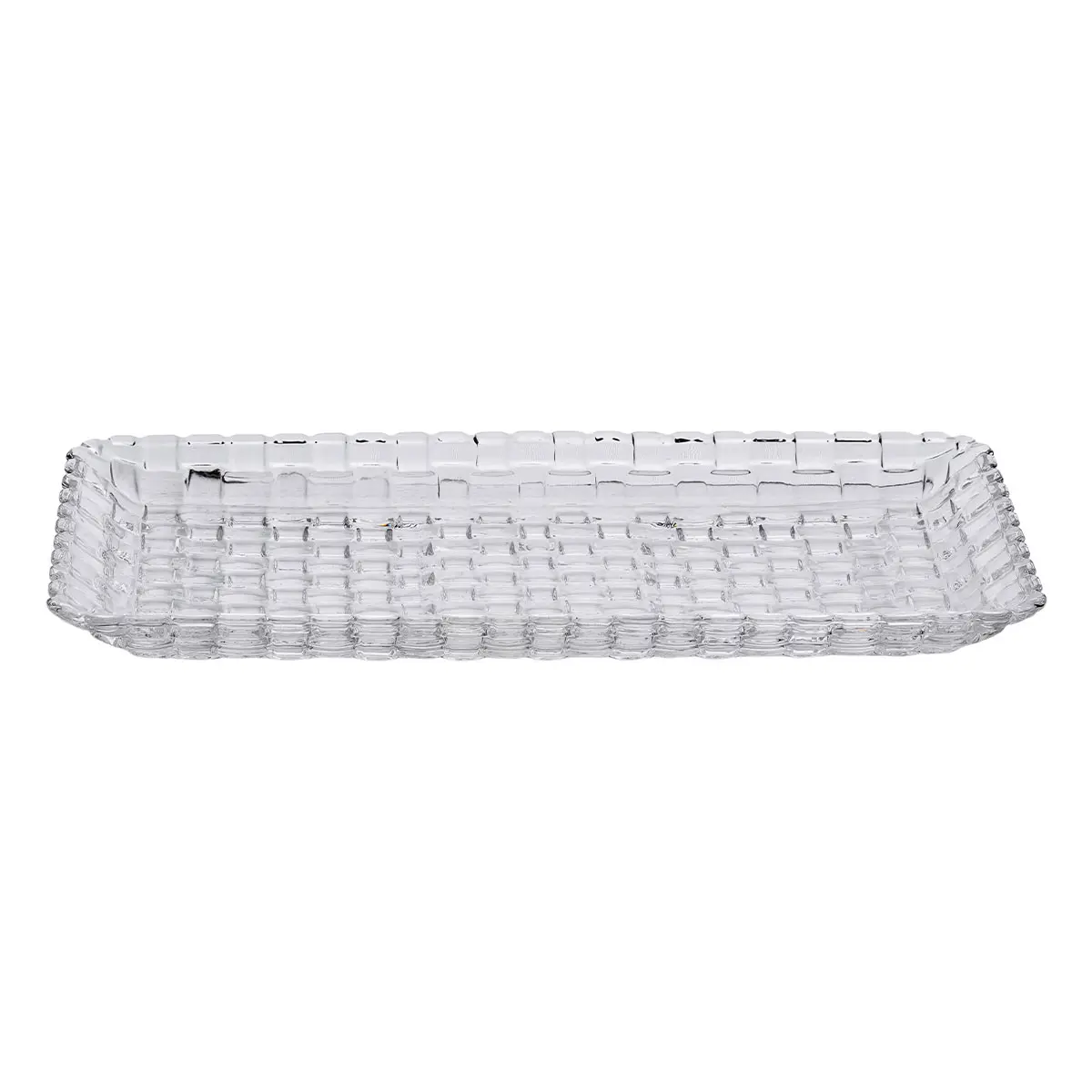 Блюдо для закусок скляне 25*12,5*1,5 см прямокутне HP-YH-33 – купити в Україні недорого
