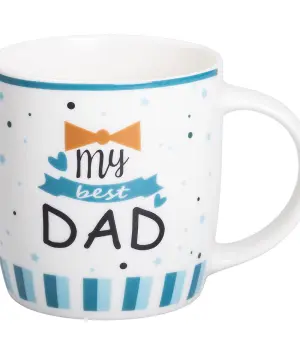 Чашка керамічна з написами 450 (мл) My best dad RX-N240278MD_RX-N240278MD_Milantium_1