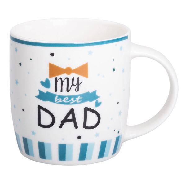 Чашка керамічна з написами 450 (мл) My best dad RX-N240278MD_RX-N240278MD_Milantium_1