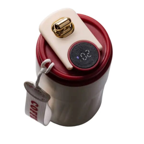 Термочашка Coffee з датчиком температури 500 мл червона HP-14-10R_HP-14-10R_Milantium_5