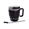 Термочашка Coffee & Tea з трубочкою чорна HP-14-23B_HP-14-23B_Milantium_3
