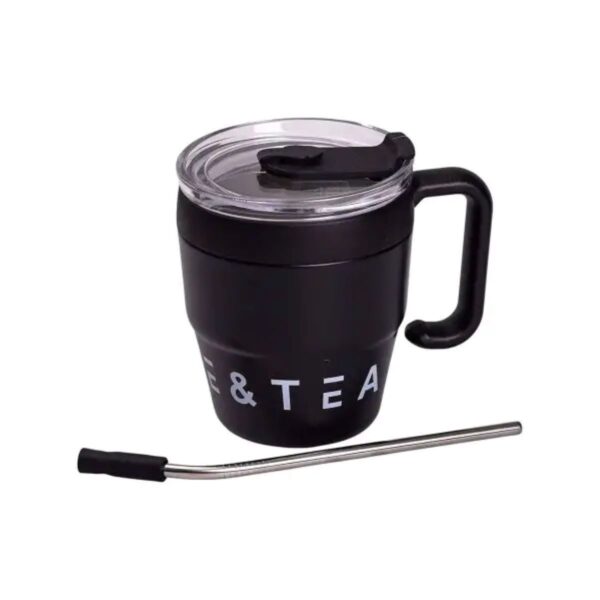 Термочашка Coffee & Tea з трубочкою чорна HP-14-23B_HP-14-23B_Milantium_3