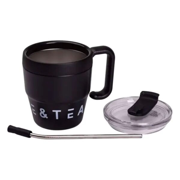 Термочашка Coffee & Tea з трубочкою чорна HP-14-23B_HP-14-23B_Milantium_4